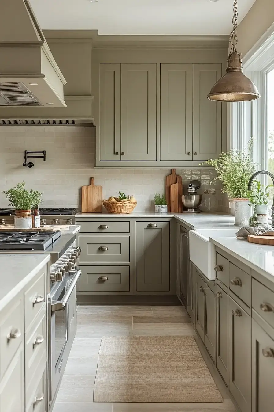 29 Sage Kitchen Cabinets Ideas for a Calm, Real Kitchen 27