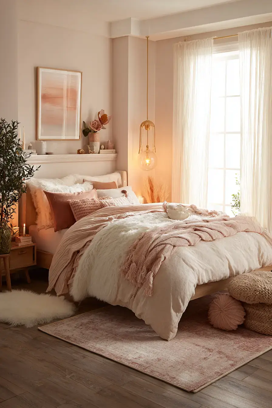 29 Warm Bedroom Ideas That Start With One Cozy Corner 27