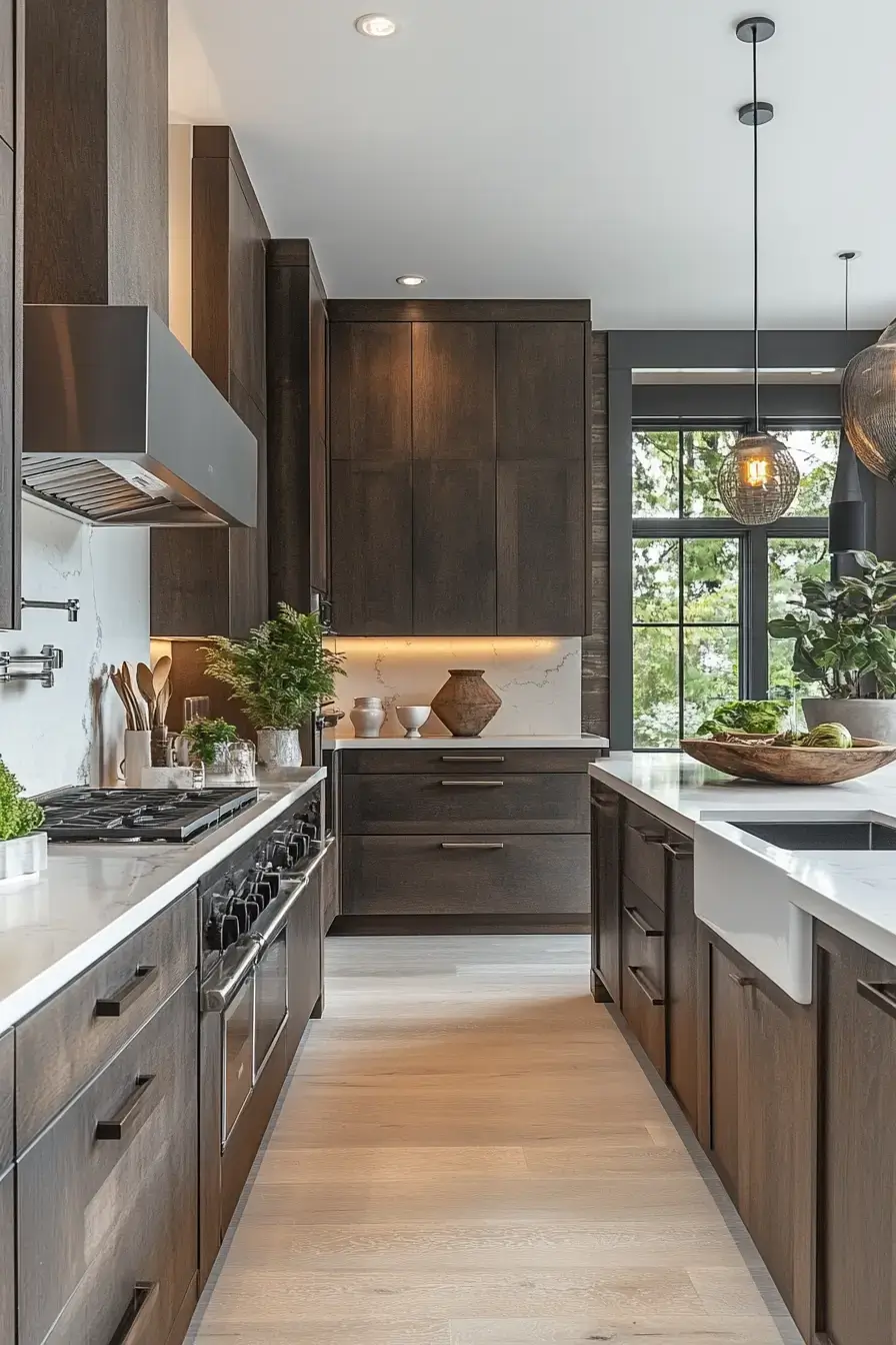 29 Stained Kitchen Cabinets Ideas That Show the Real Wood 27