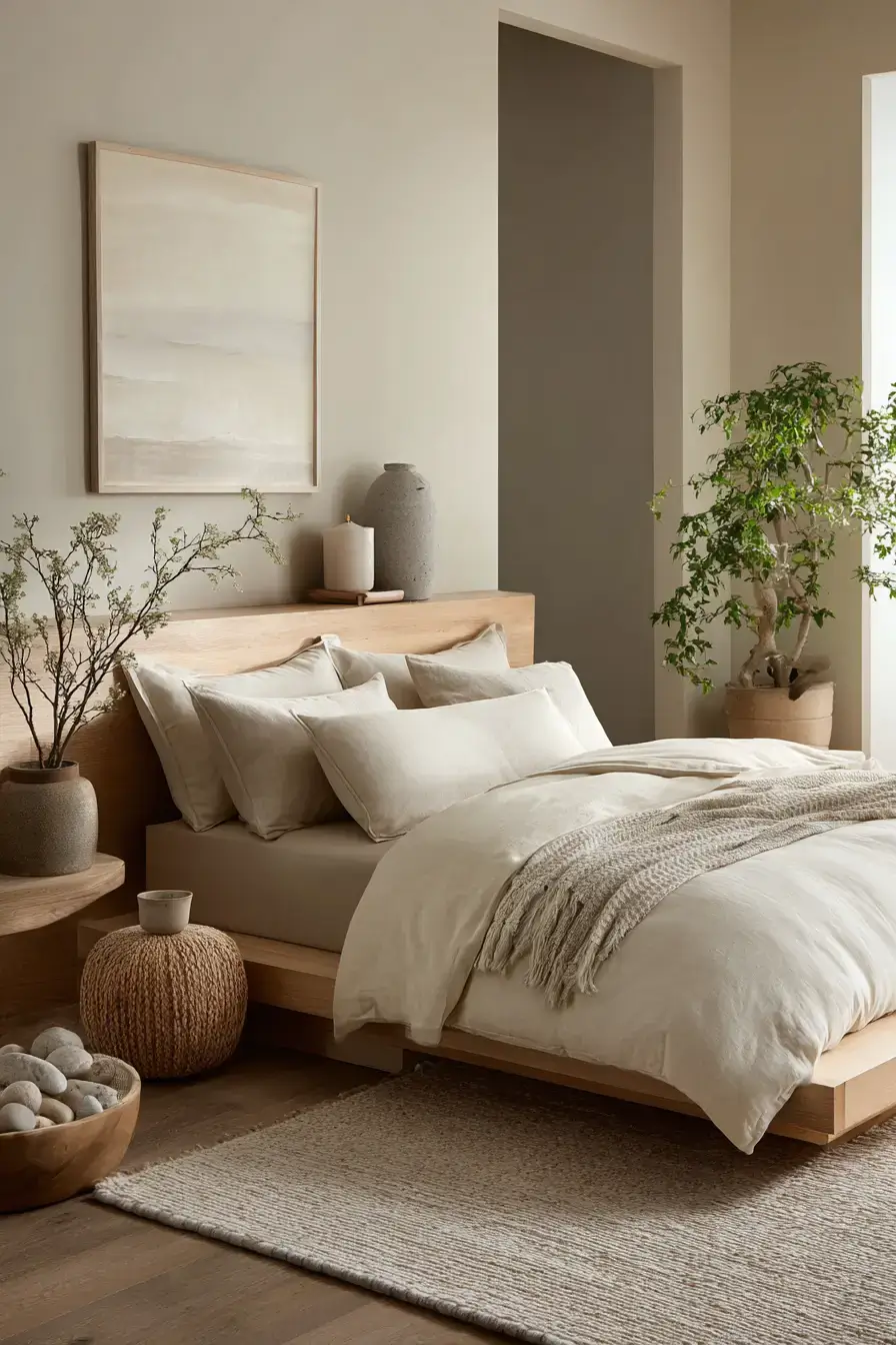 29 Warm Neutral Bedroom Ideas That Never Go Flat 27