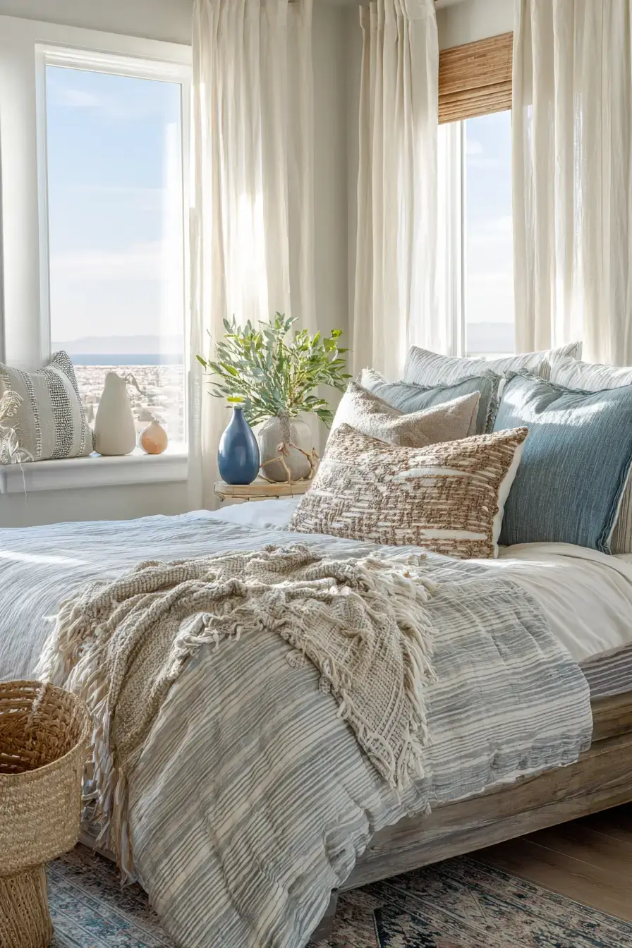 29 Beachy Boho Bedroom Ideas That Skip the Clichés 28