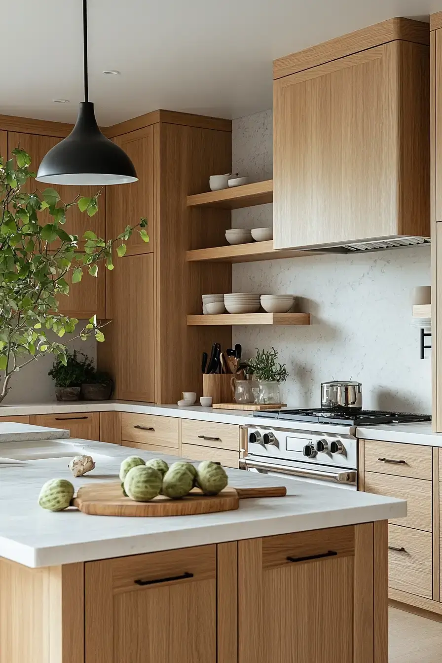 29 Handleless Cabinets Ideas for a Kitchen With No Visible Pulls 28