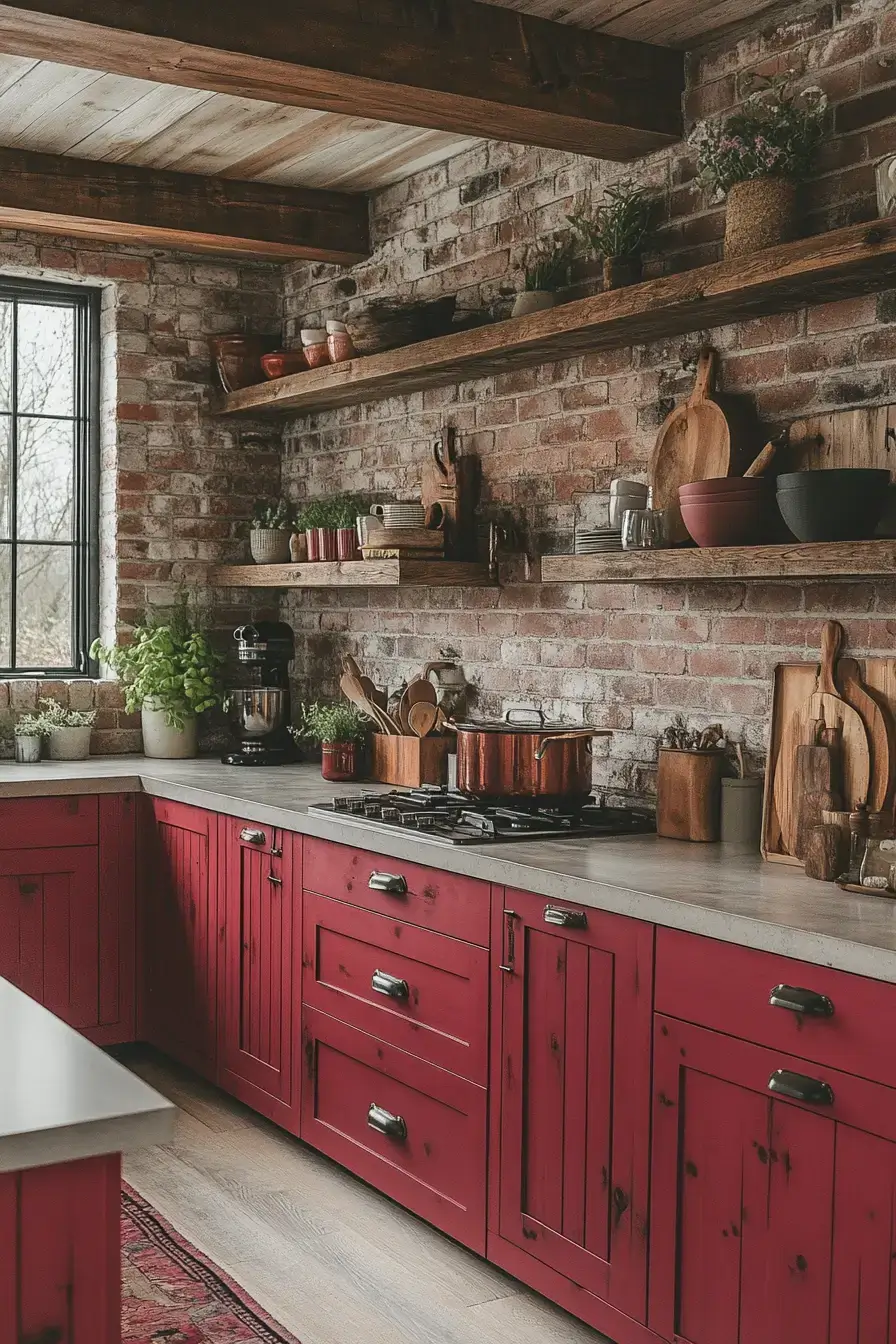 29 Colored Kitchen Cabinets Ideas That Actually Age Well 28