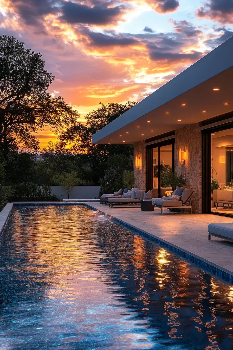 29 Backyard Pool Designs That Fit a Normal Lot 28