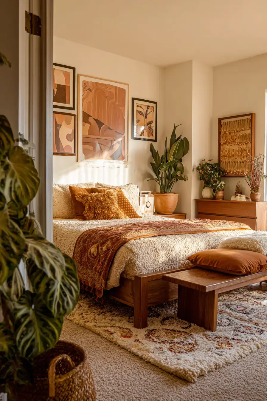 29 Warm Bedroom Ideas That Start With One Cozy Corner 28