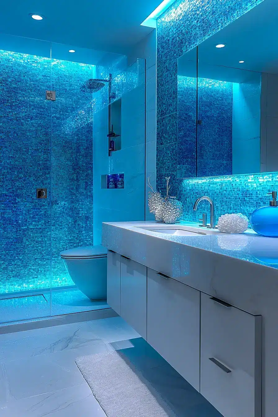 29 Ocean Themed Bathroom Ideas That Bring the Shore Indoors 29