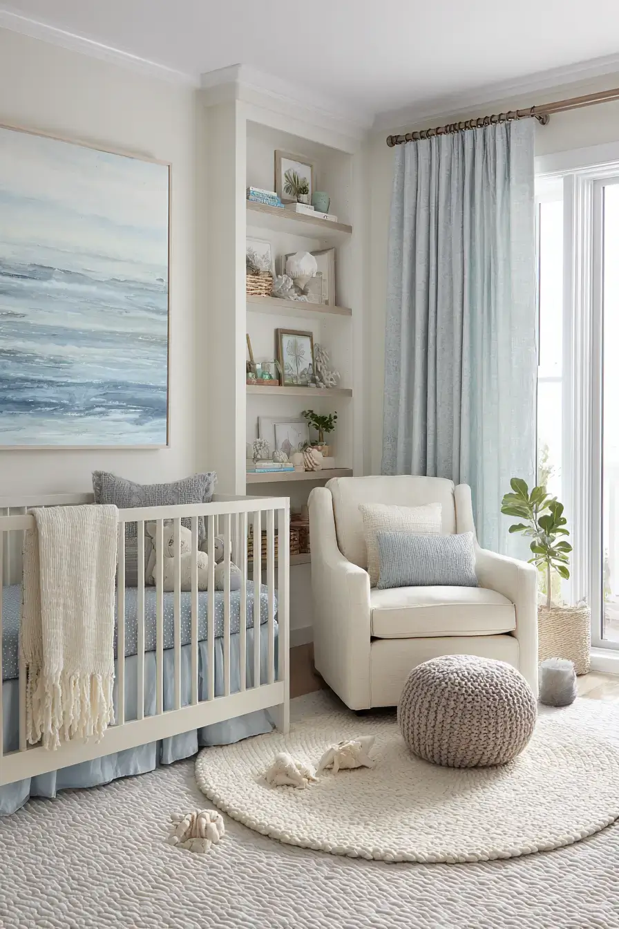29 Ocean Themed Nursery Ideas for a Calm, Soothing Room 29