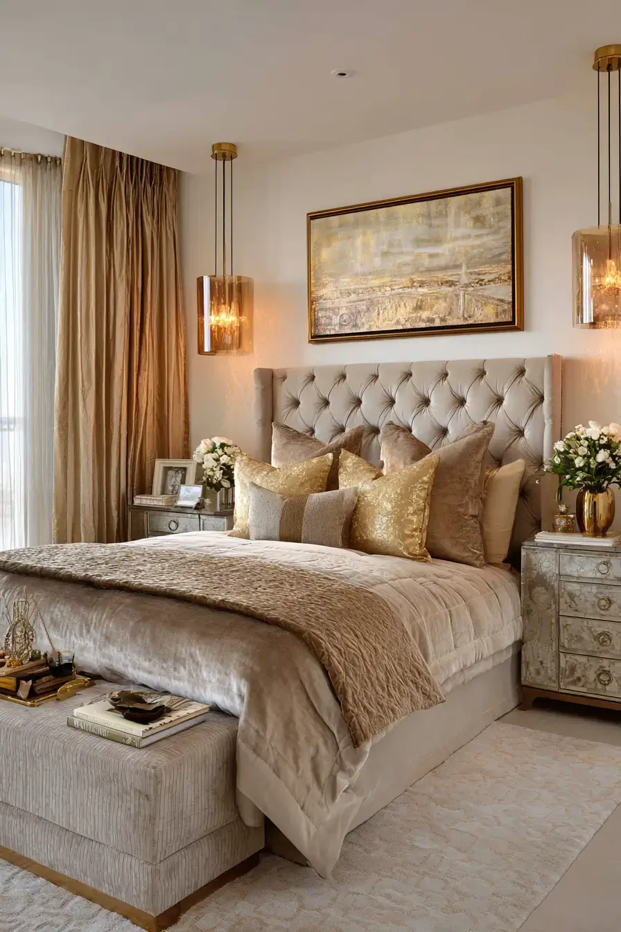 29 Warm Bedroom Aesthetic Ideas for a Room That Feels Held 29
