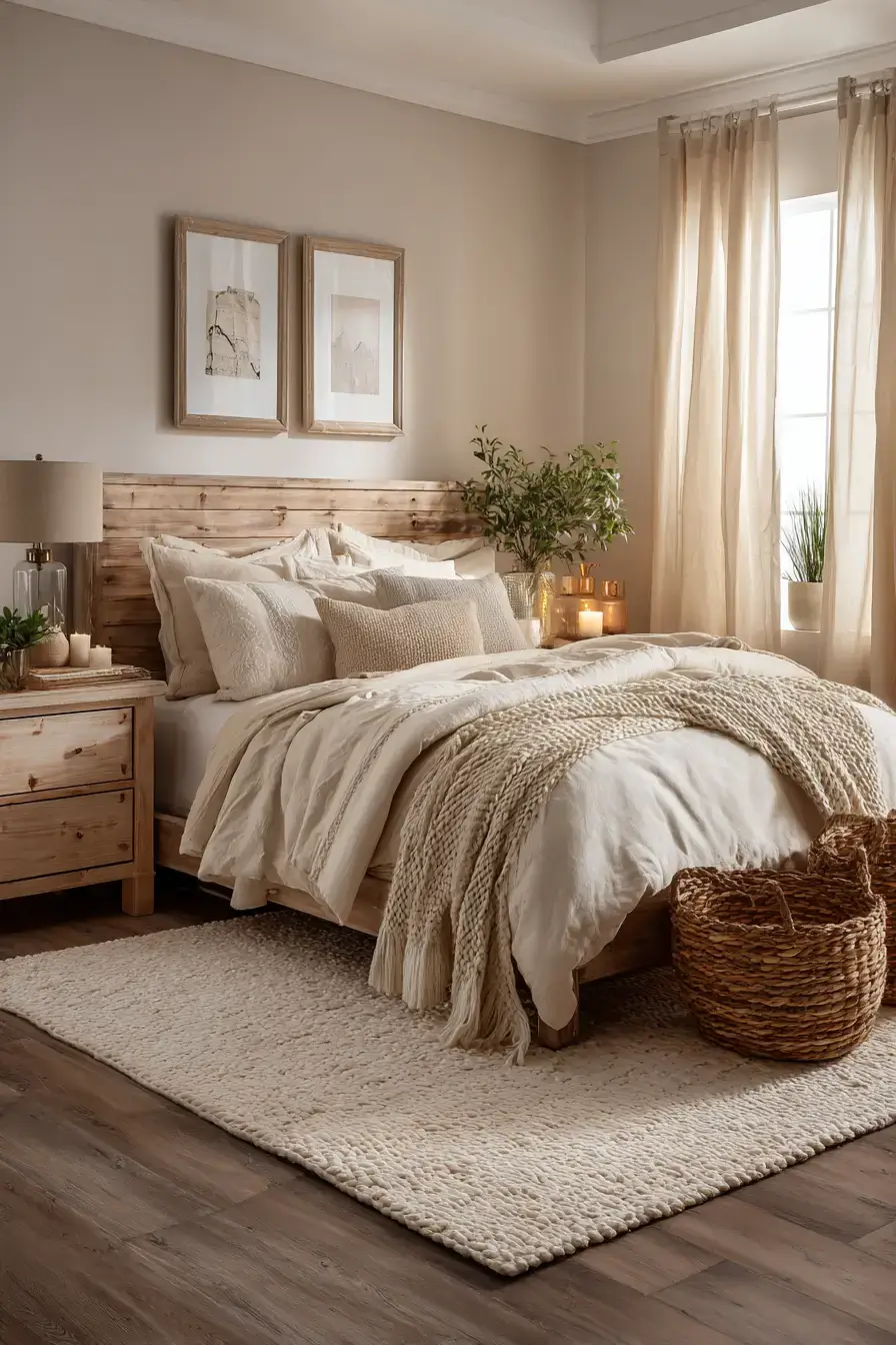 29 Warm Bedroom Ideas That Make the Cold Mornings Easier 29