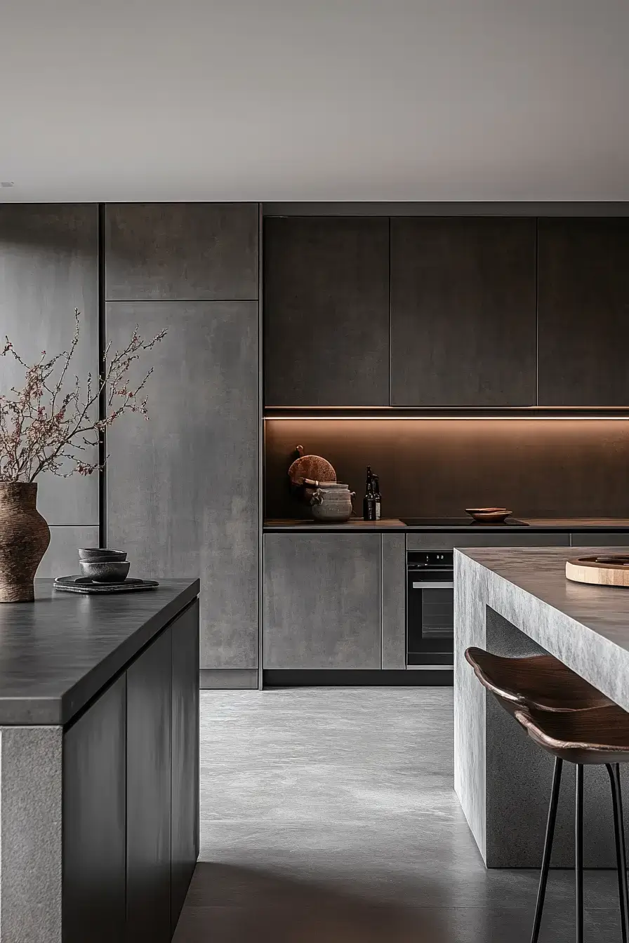 29 Aluminium Kitchen Cabinets Ideas for a Cool, Clean Look 3