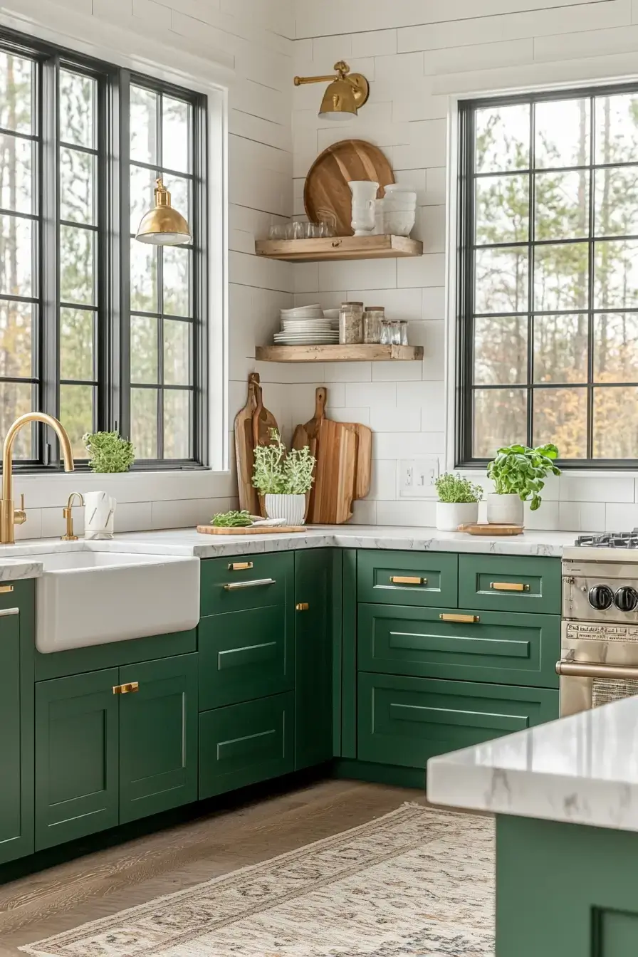 29 Two Toned Kitchen Cabinets Ideas That Split the Color Right 3