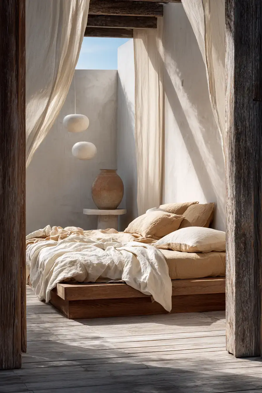 29 Warm Minimalist Bedroom Ideas That Still Feel Soft 3
