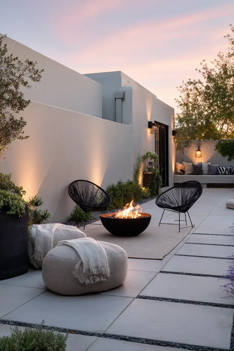 29 Fire Pit Ideas for a Backyard on a Budget That Still Feel Cozy 3