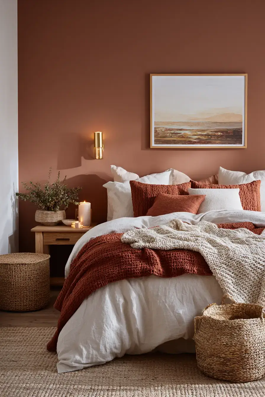 29 Warm Bedroom Aesthetic Ideas for a Room That Feels Held 3