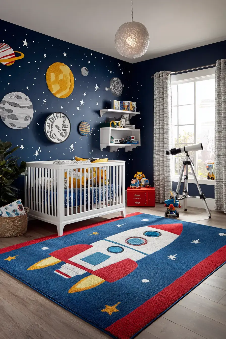 29 Space Themed Nursery Ideas a Little One Will Stargaze Over 3