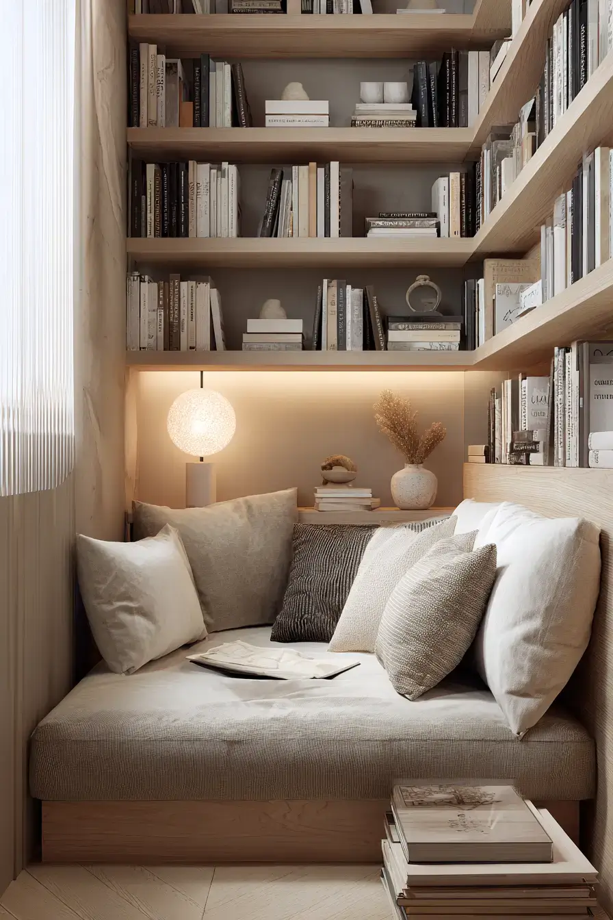 29 Bookshelves for Small Spaces That Hold More Than They Look Like 3