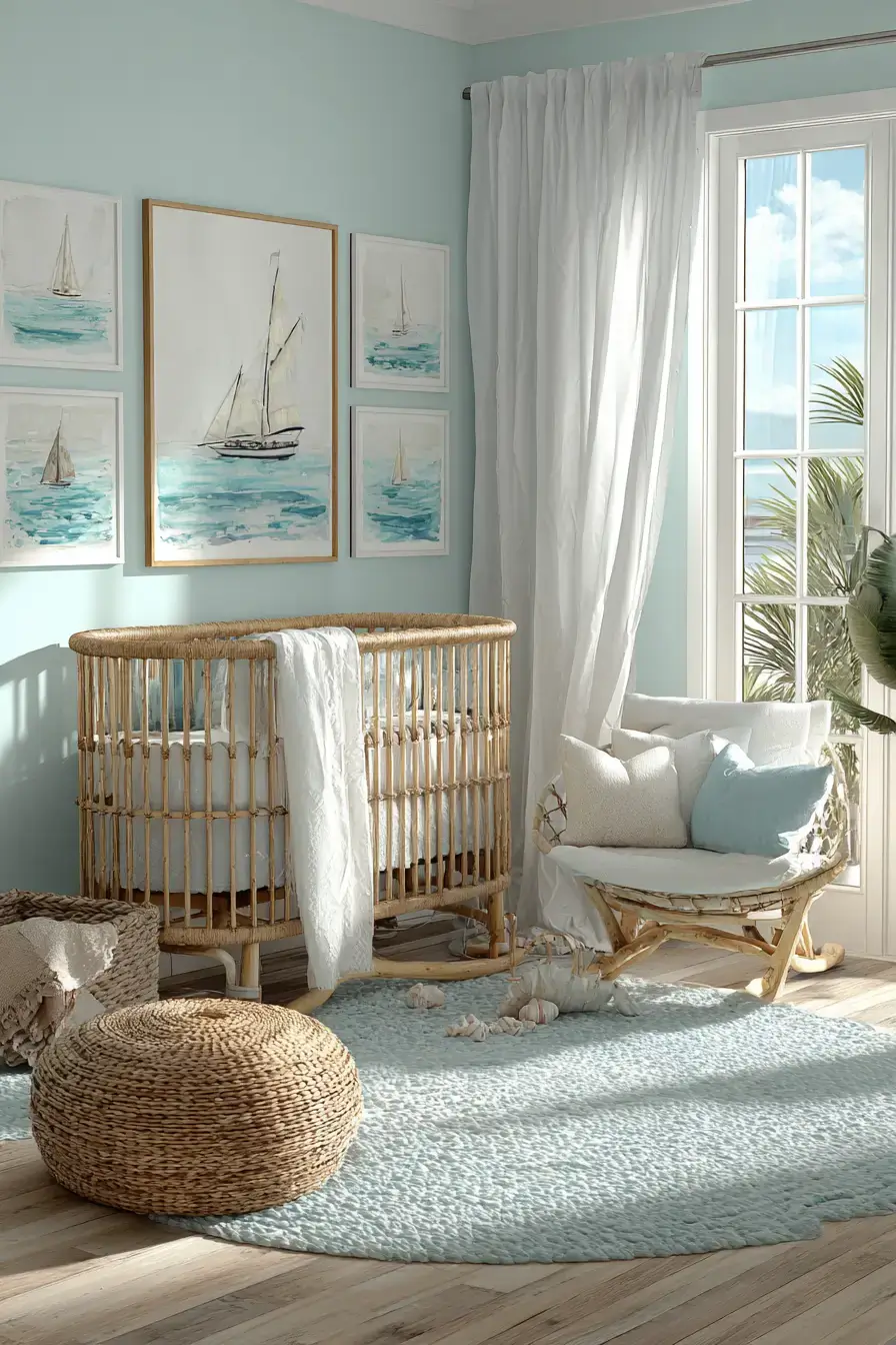 29 Ocean Themed Nursery Ideas for a Calm, Soothing Room 4