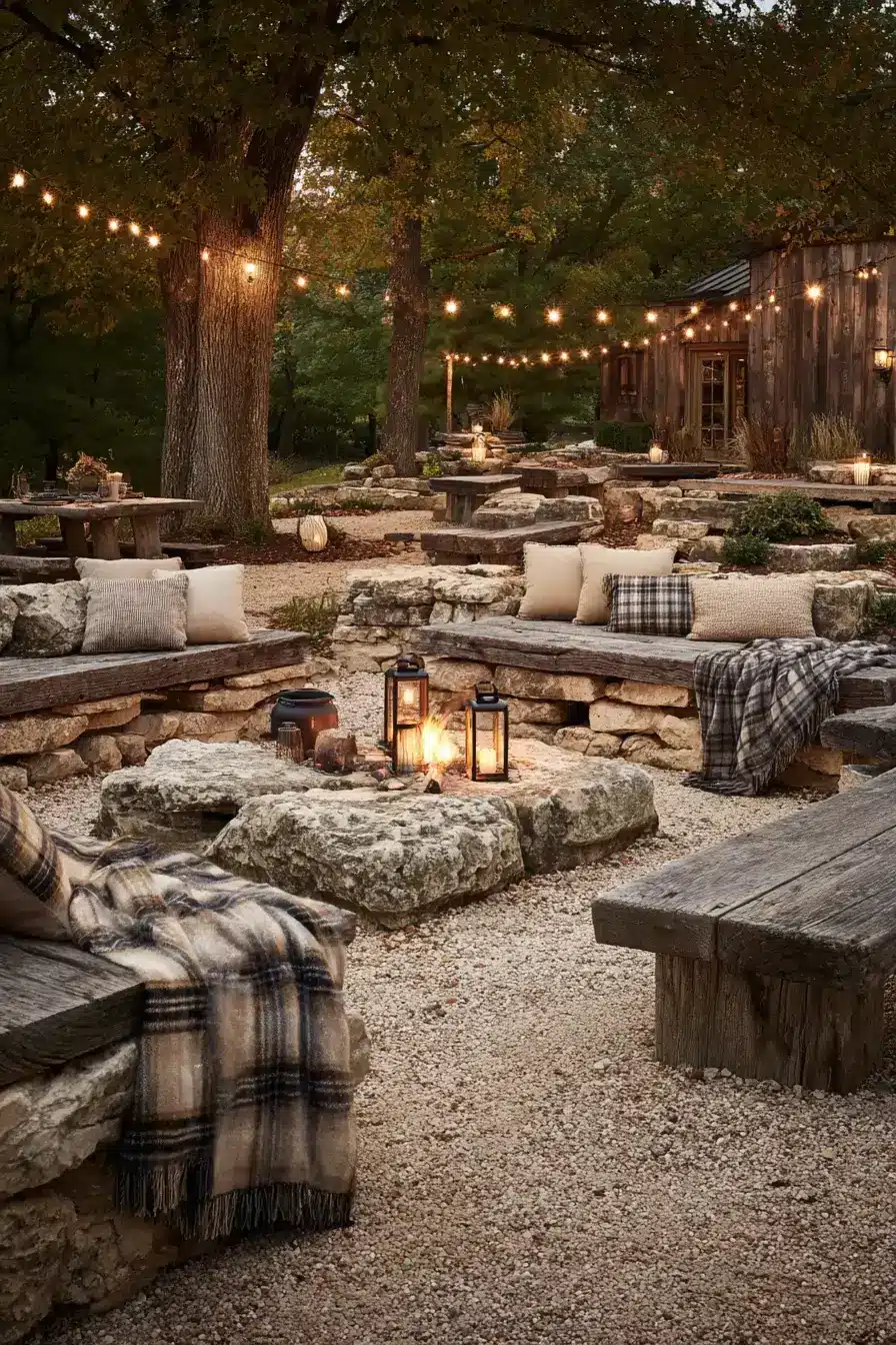 29 Fire Pit Ideas for a Backyard on a Budget That Still Feel Cozy 4