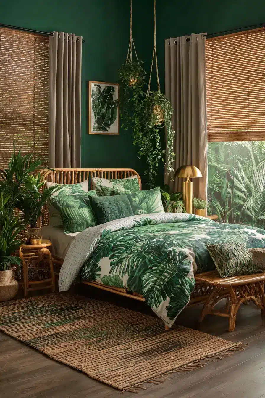 29 Nature Themed Bedroom Ideas That Keep the Outdoors Close 4
