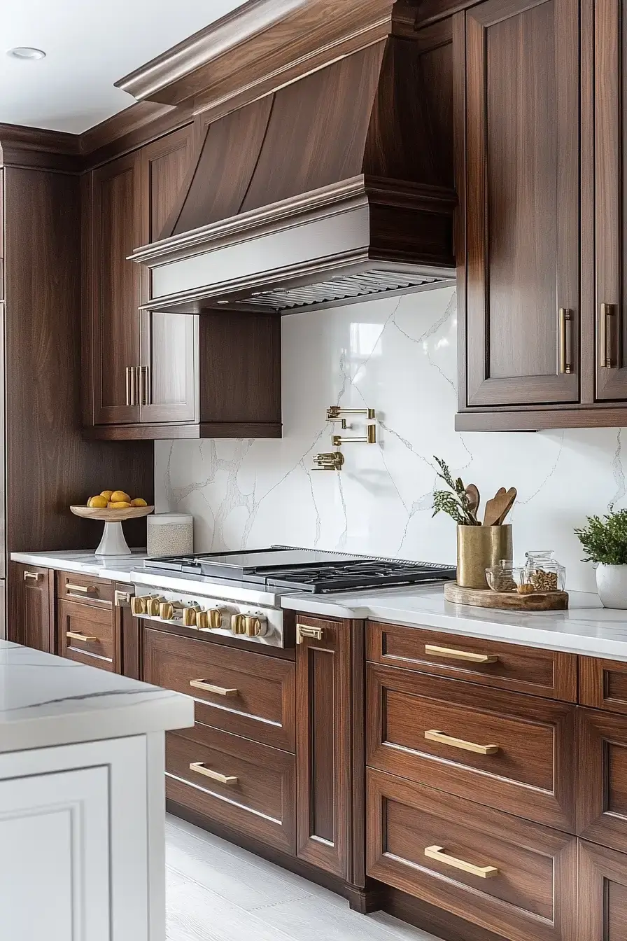 29 Stained Kitchen Cabinets Ideas That Show the Real Wood 4