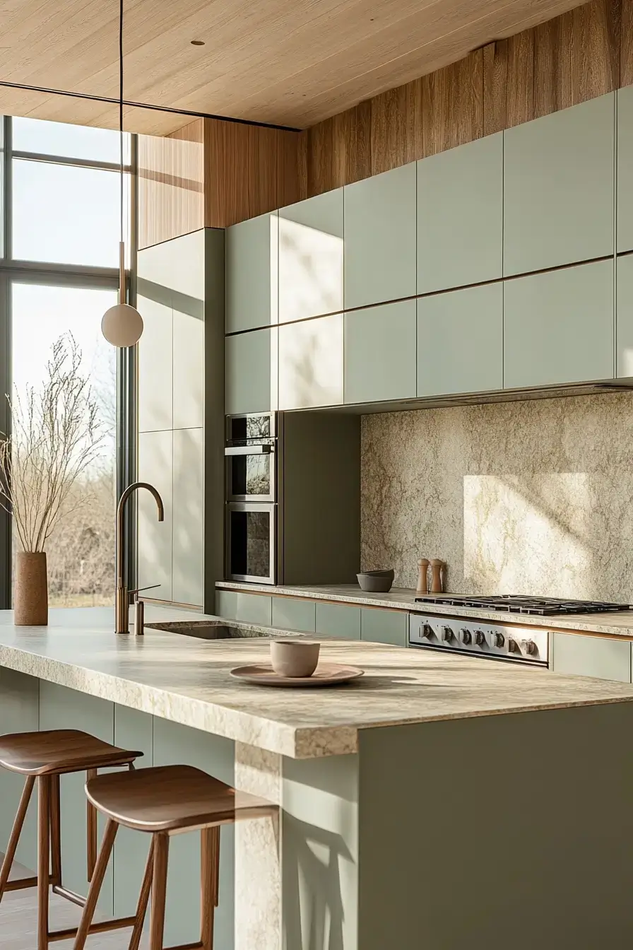 29 Sage Kitchen Cabinets Ideas for a Calm, Real Kitchen 4