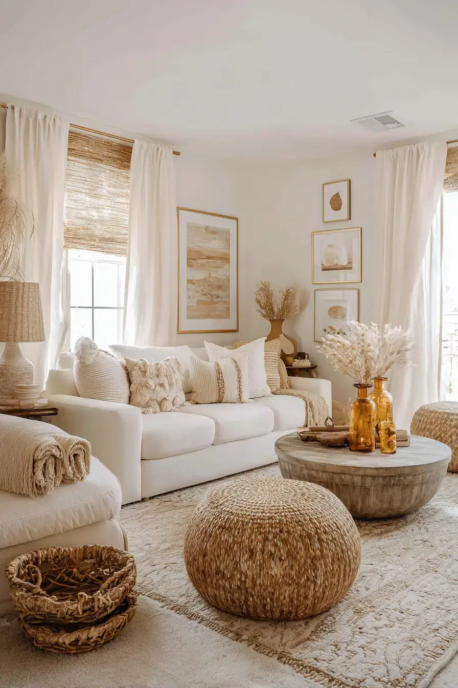 29 Warm Boho Living Room Ideas That Skip the Clichés 4