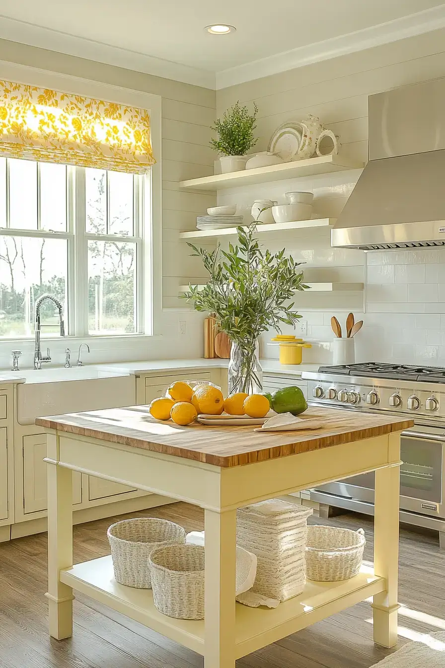 29 Lemon Themed Kitchen Ideas for a Bright, Cheerful Space 4