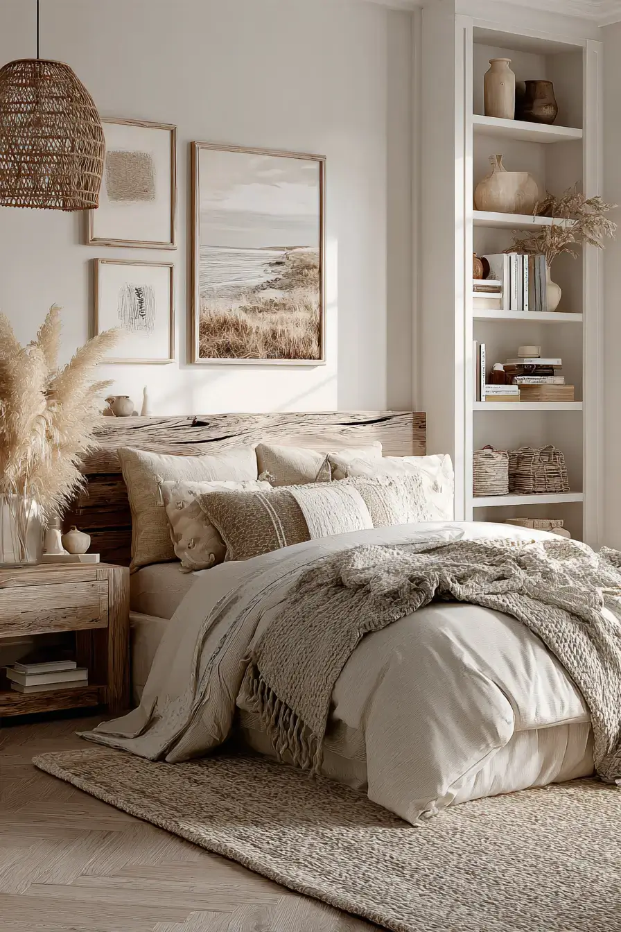 29 Beachy Boho Bedroom Ideas That Skip the Clichés 5