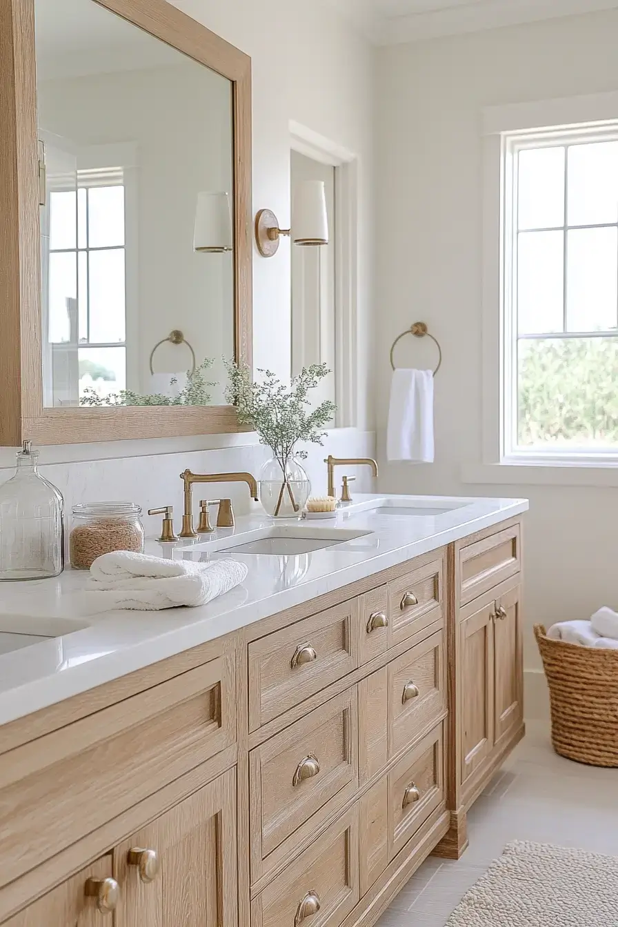 29 Beachy Bathroom Ideas That Feel Like a Cottage 5