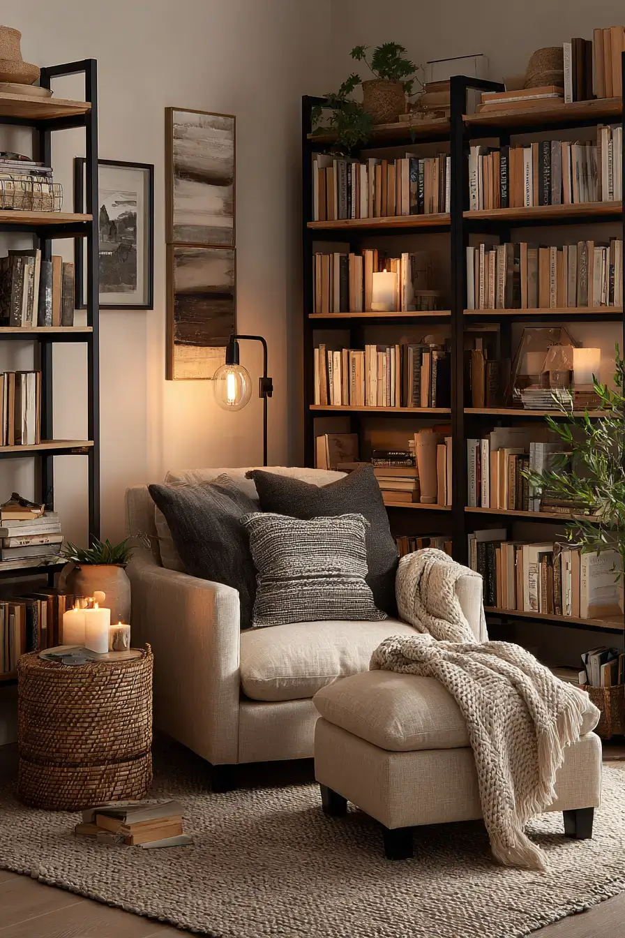 29 Bookshelves for Small Spaces That Hold More Than They Look Like 5