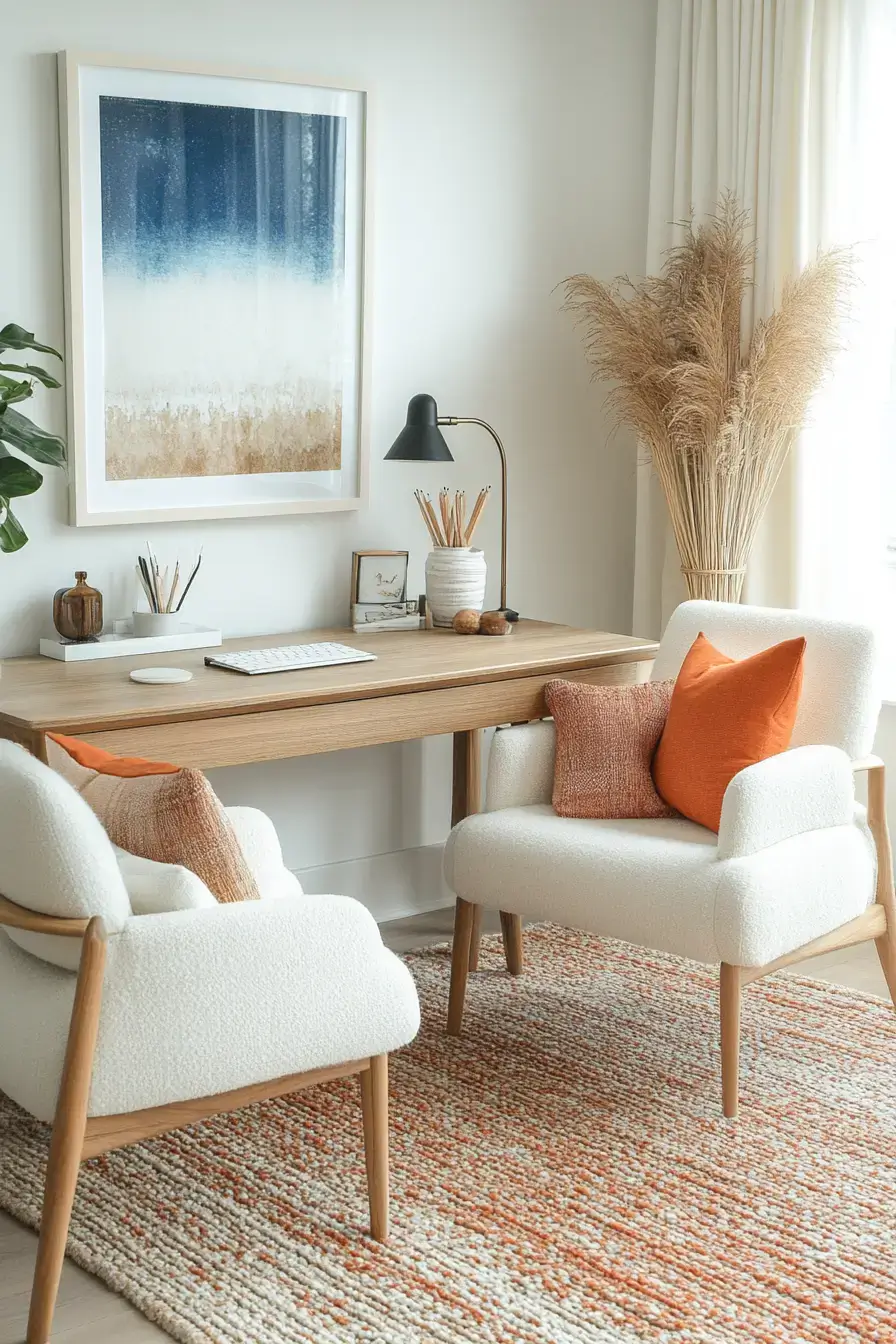 29 Dopamine Decor Office Ideas That Make the Desk Bearable 5