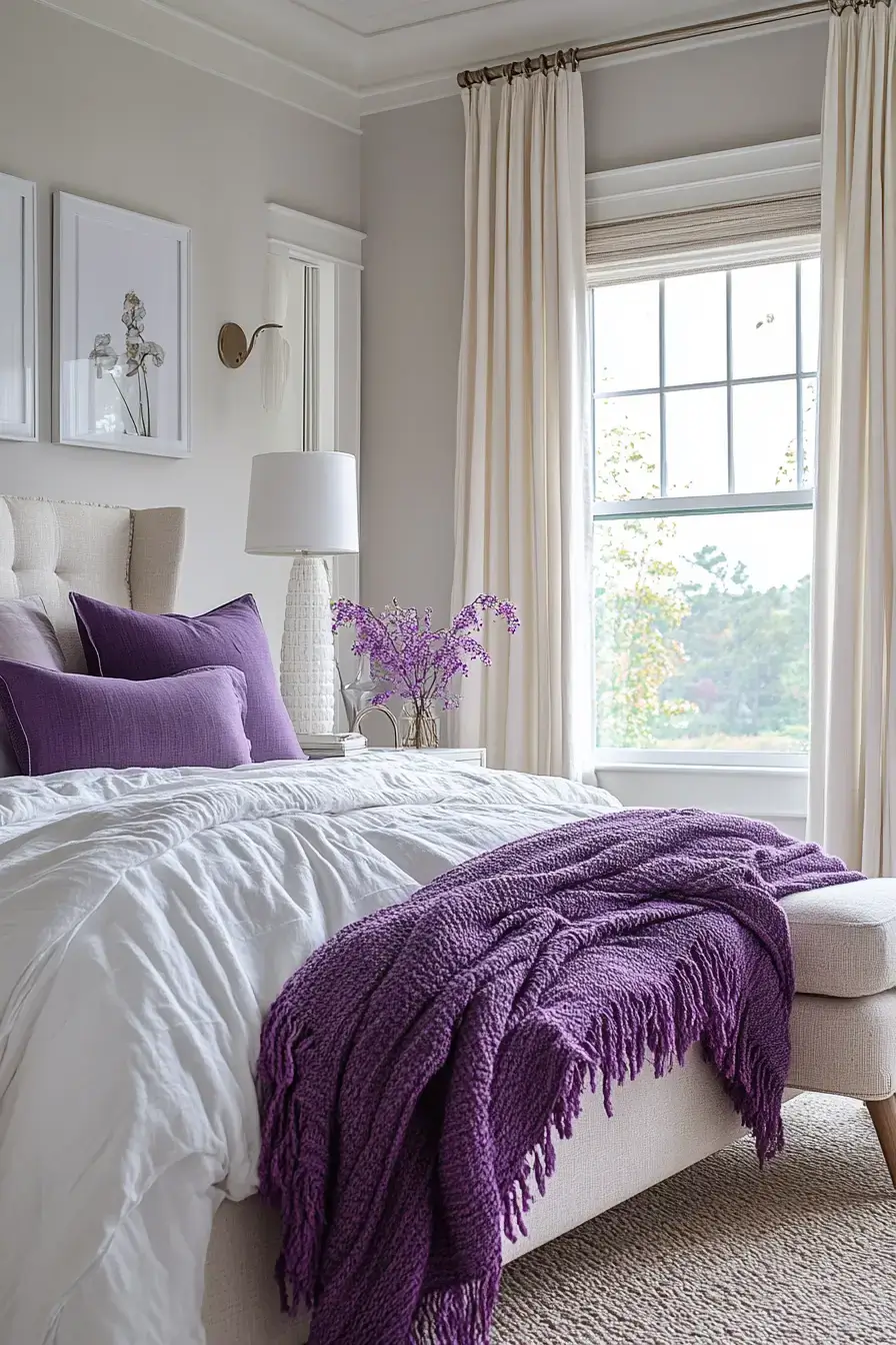 29 Purple Room Decor Ideas for a Space That Feels Grown-Up 5