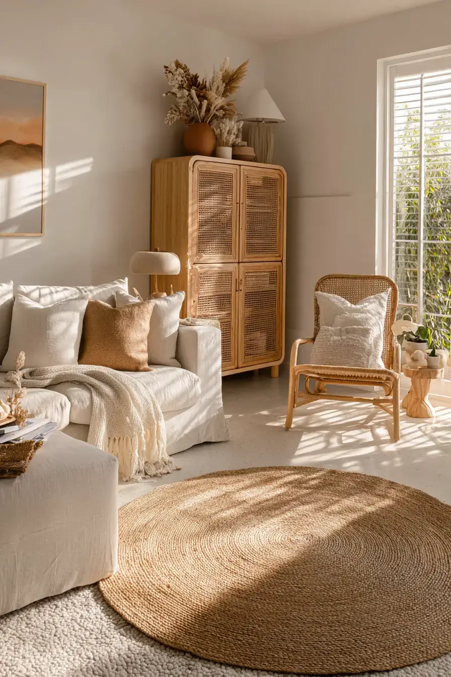 29 Warm Boho Living Room Ideas That Skip the Clichés 5