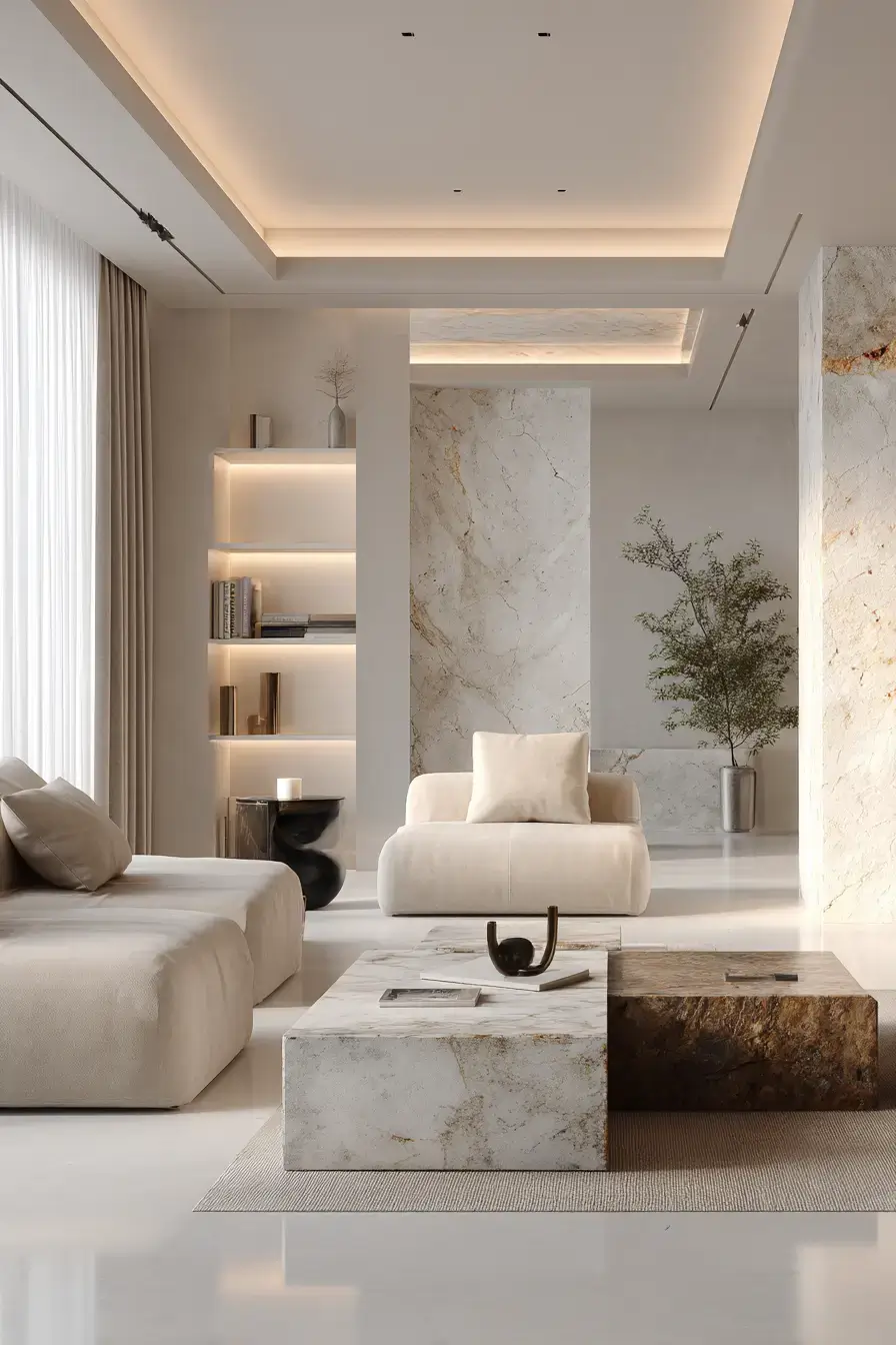 29 Warm Beige Living Room Ideas That Read Lived-In, Not Plain 5