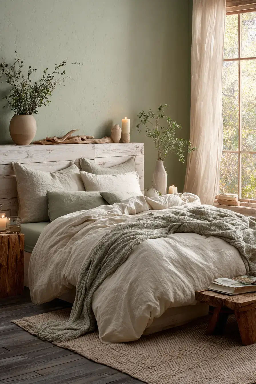 29 Nature Themed Bedroom Ideas That Keep the Outdoors Close 5