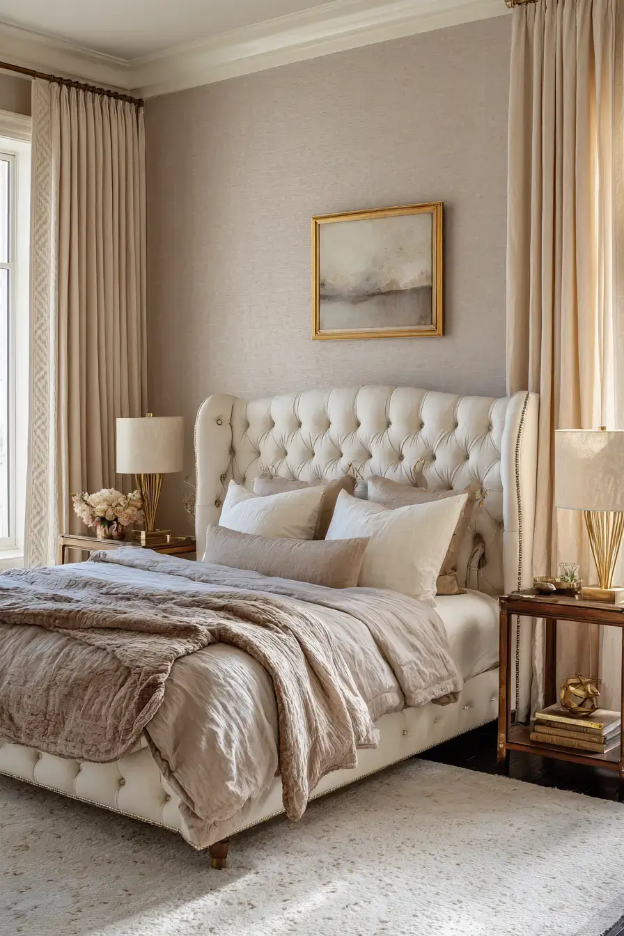 29 Warm Bedroom Aesthetic Ideas for a Room That Feels Held 5