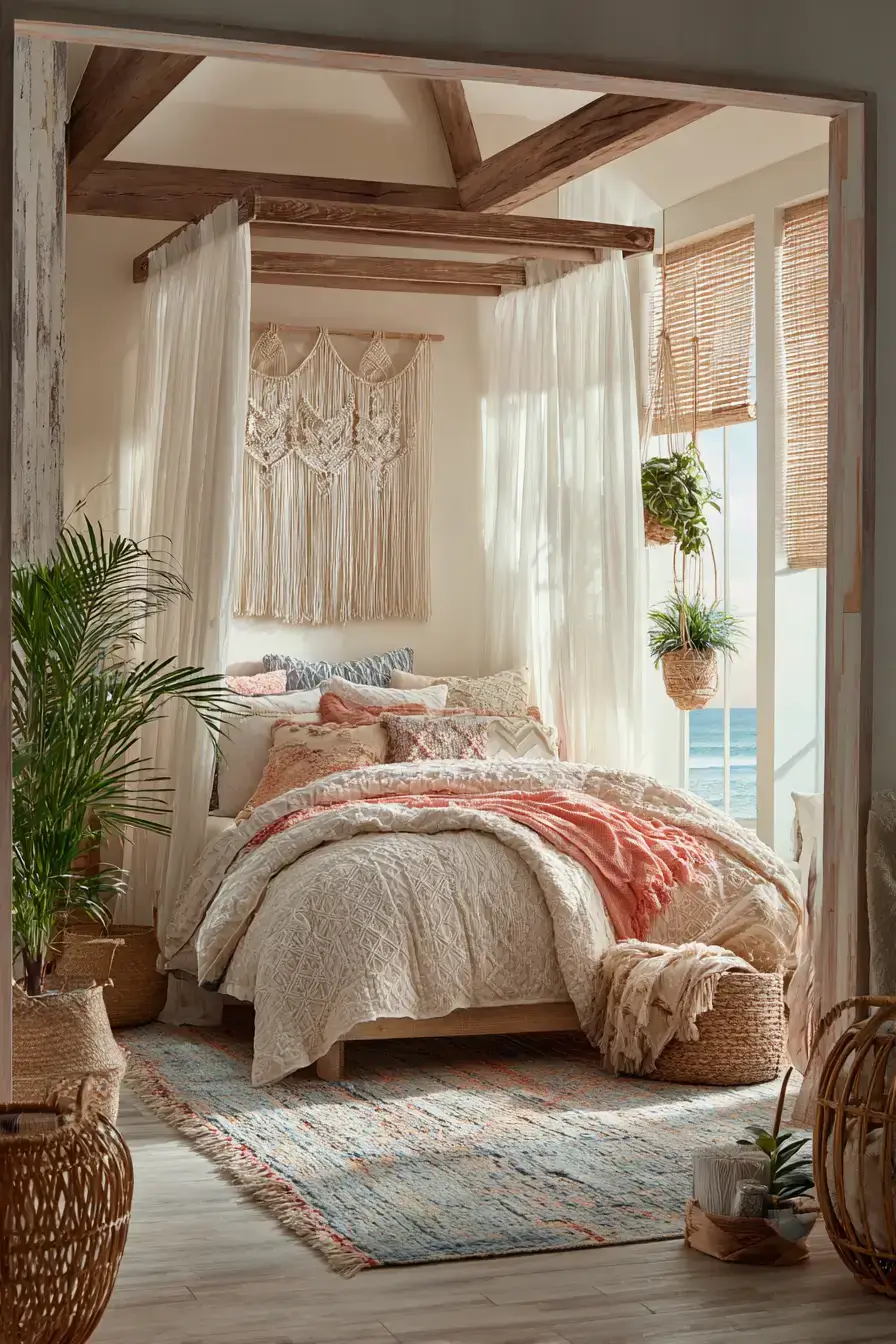 29 Beachy Bedroom Ideas for a Room That Breathes 6
