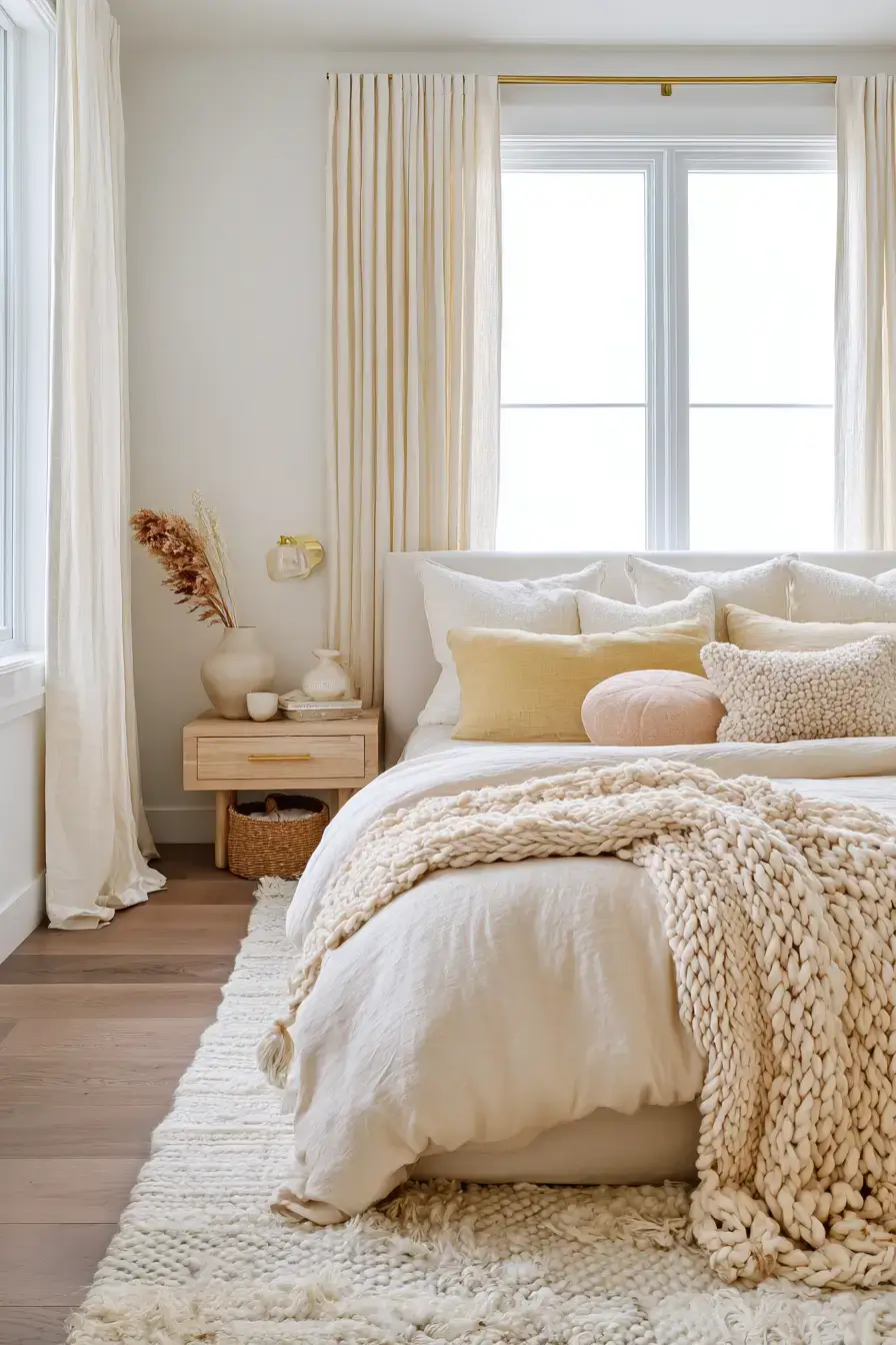 29 Warm Bedroom Ideas That Make the Cold Mornings Easier 6