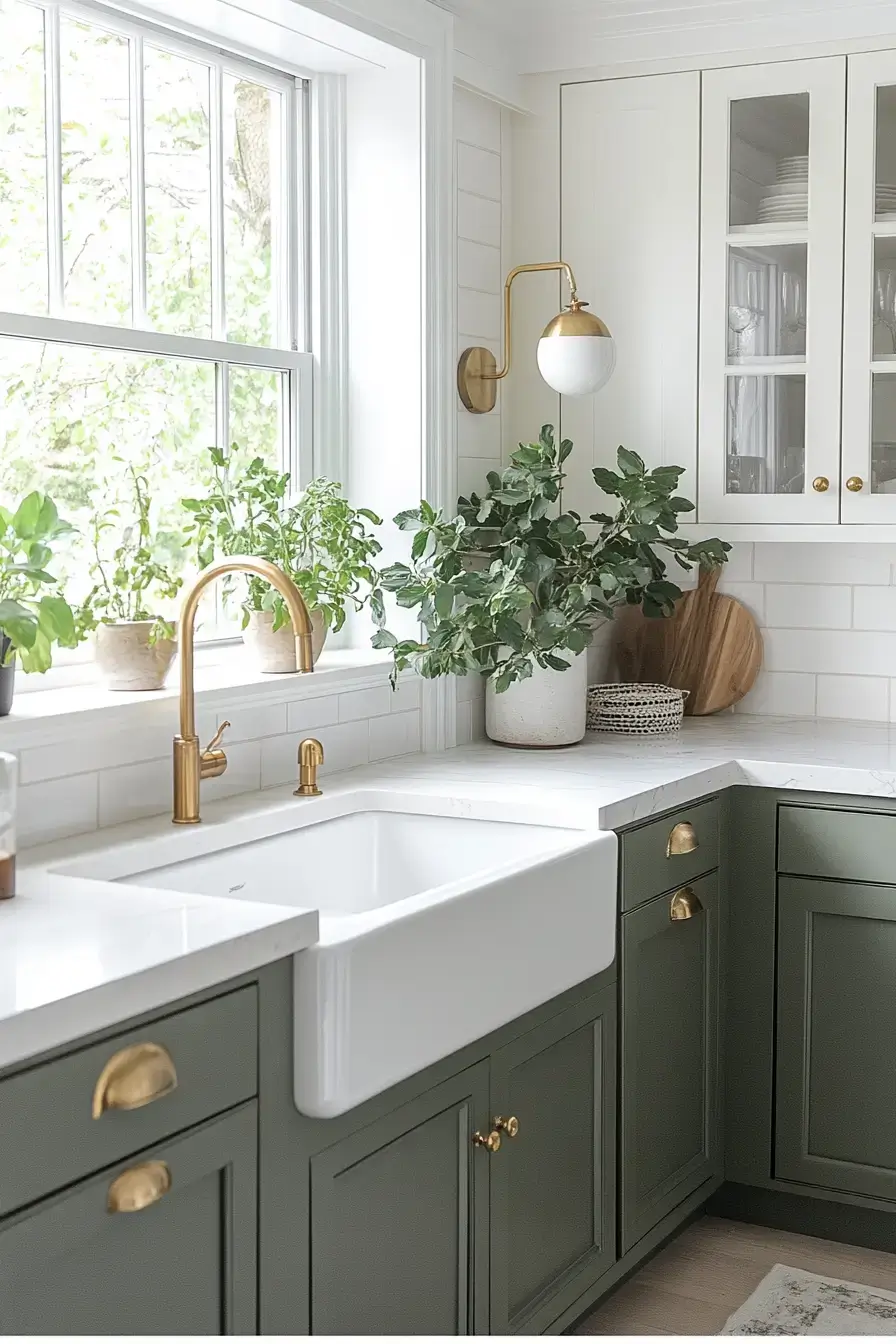 29 Sage Kitchen Cabinets Ideas for a Calm, Real Kitchen 6