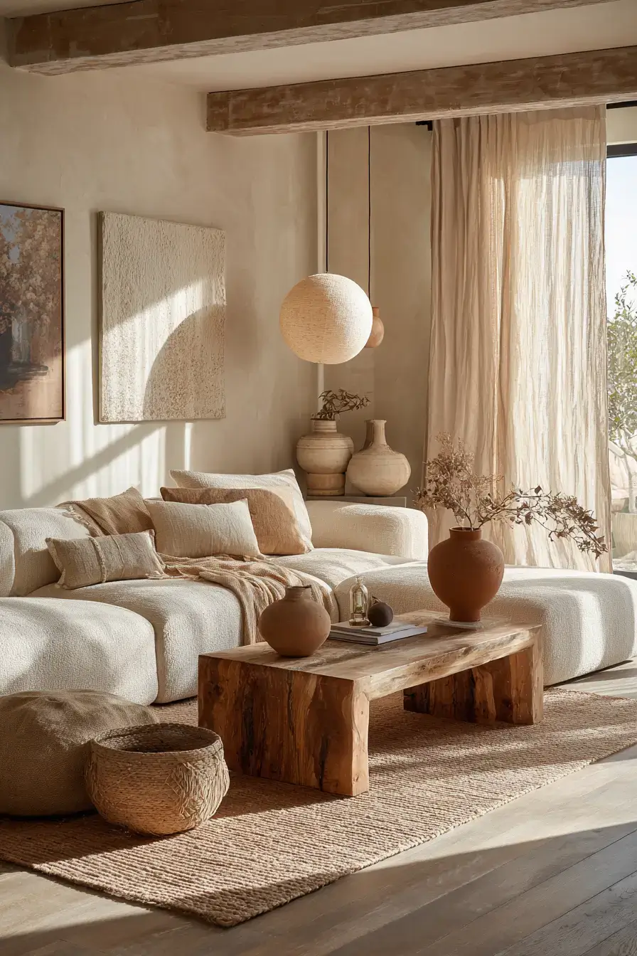 29 Warm Beige Living Room Ideas That Read Lived-In, Not Plain 6