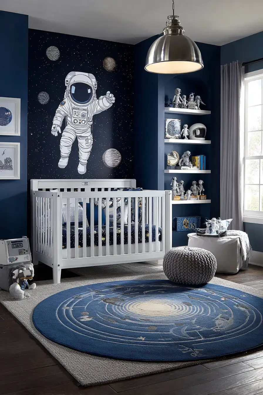 29 Space Themed Nursery Ideas a Little One Will Stargaze Over 6