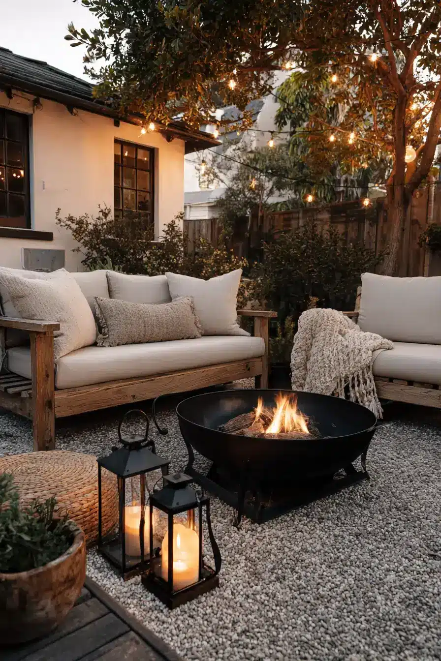 29 Fire Pit Ideas for a Backyard on a Budget That Still Feel Cozy 6