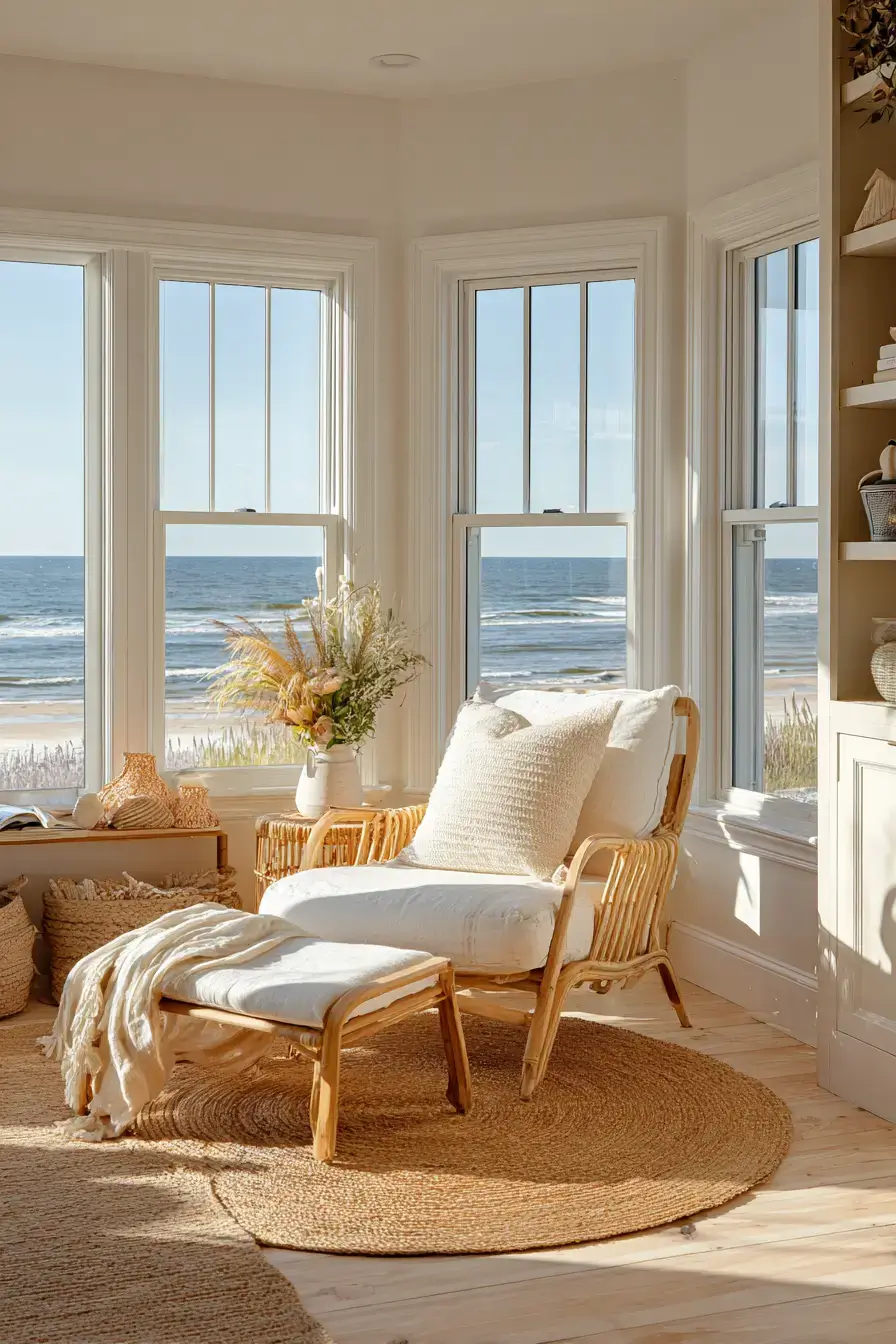 29 Beachy Living Room Ideas for an Open, Airy Space 6