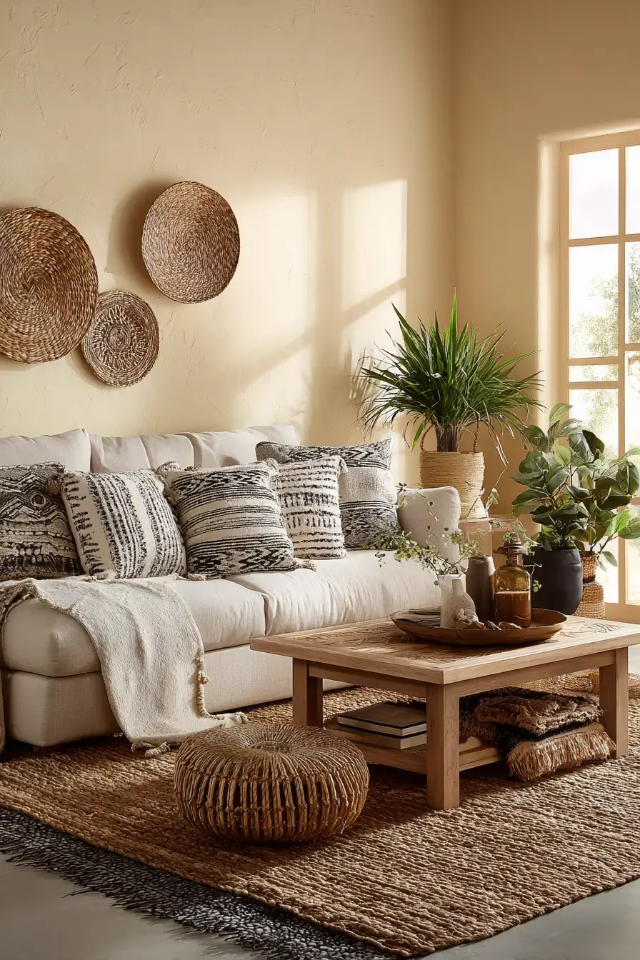 29 Warm Boho Living Room Ideas That Skip the Clichés 7