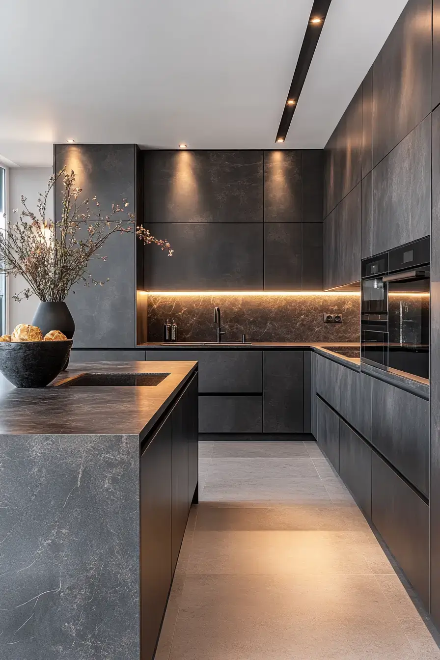 29 Handleless Cabinets Ideas for a Kitchen With No Visible Pulls 7
