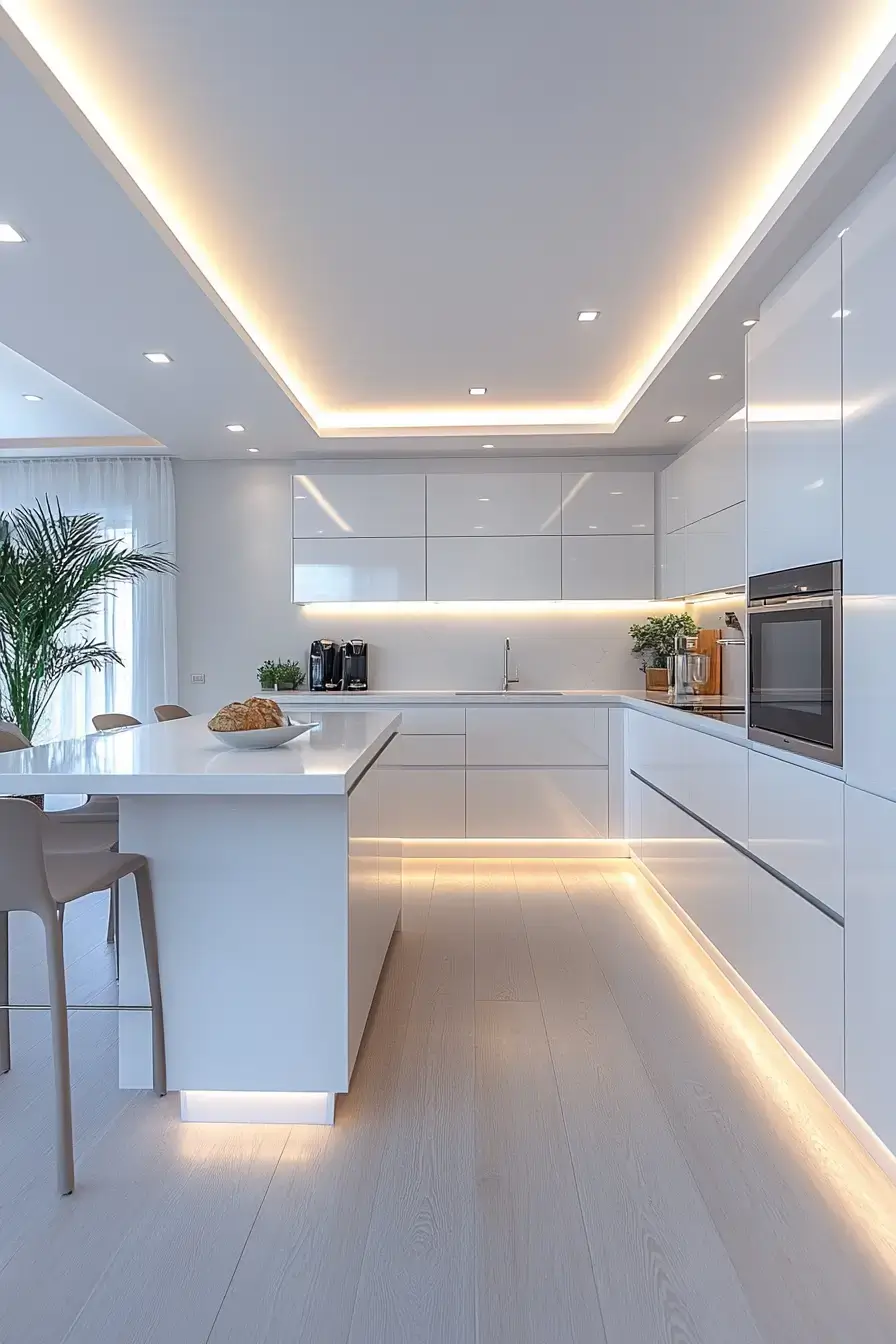 29 White Kitchen Cabinets Ideas That Keep the Room Bright 7