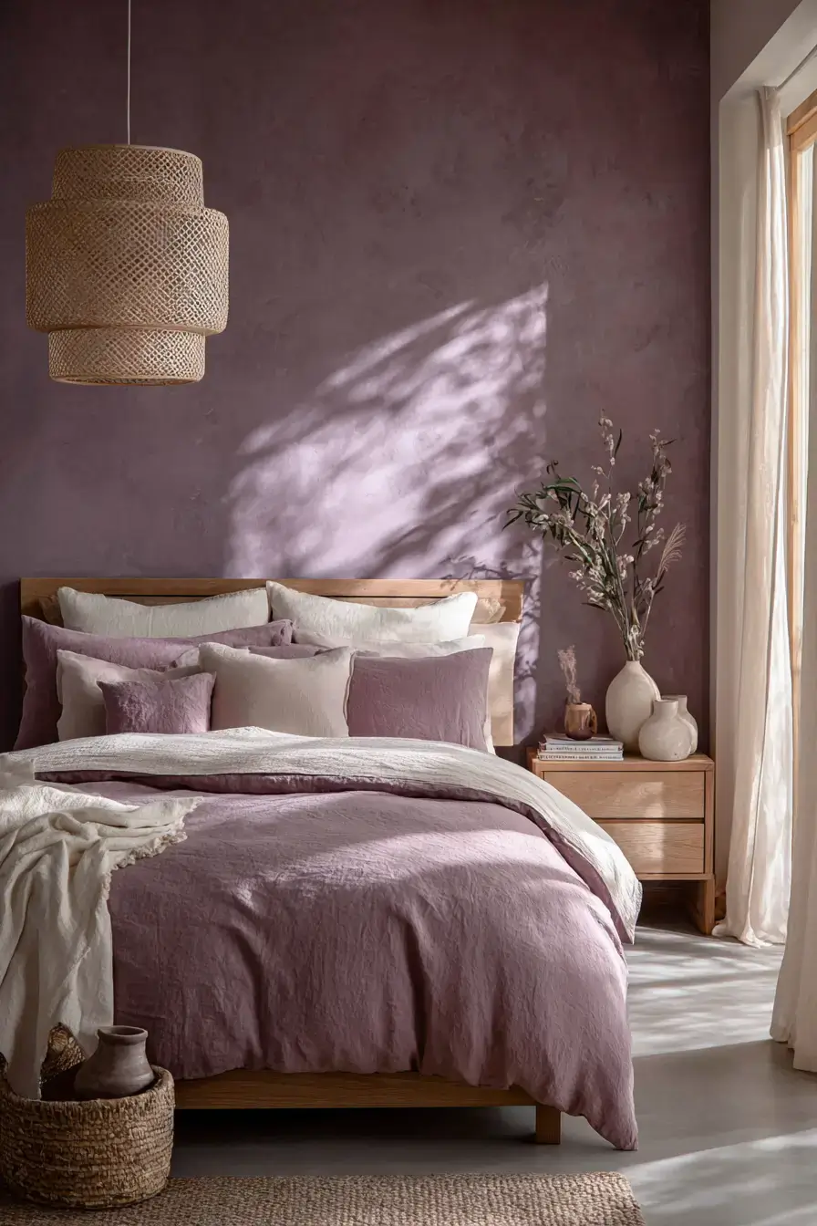29 Purple Themed Bedroom Ideas That Make the Bold Color Feel Easy to Live With 7