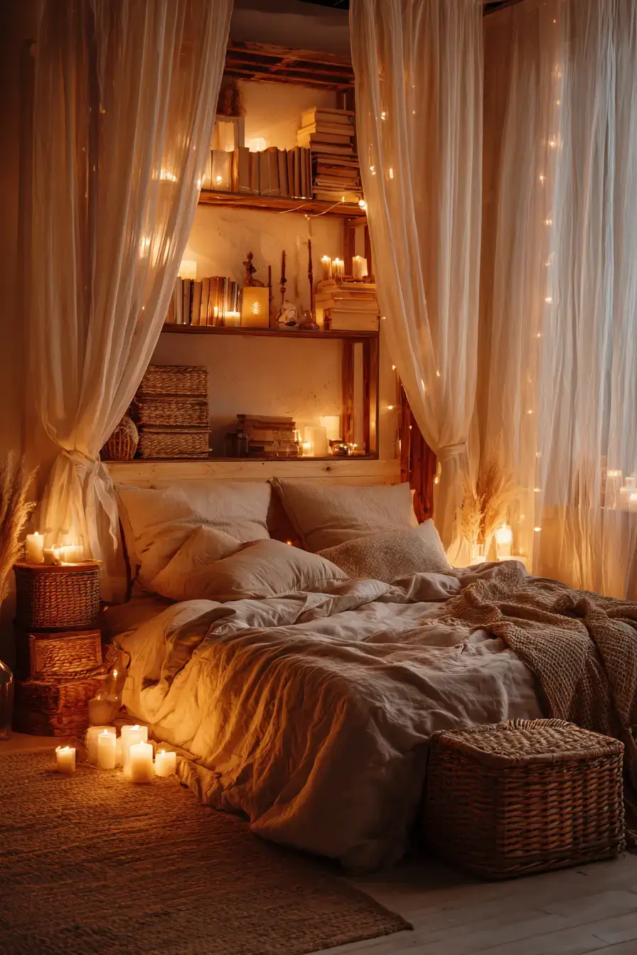 29 Warm Cozy Bedroom Ideas for the Nights That Run Long 7