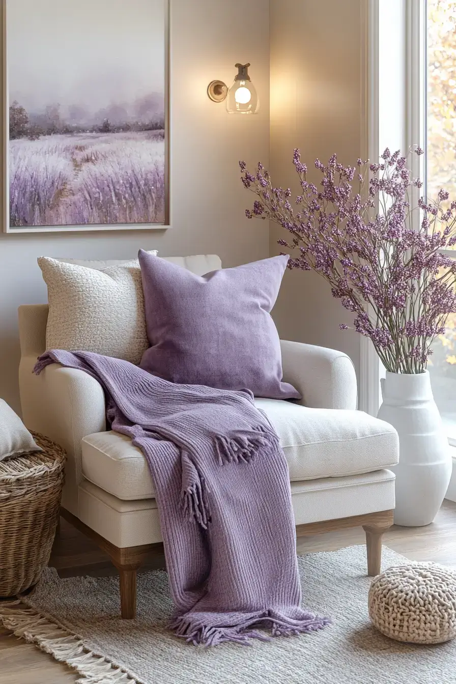 29 Purple Room Decor Ideas for a Space That Feels Grown-Up 7