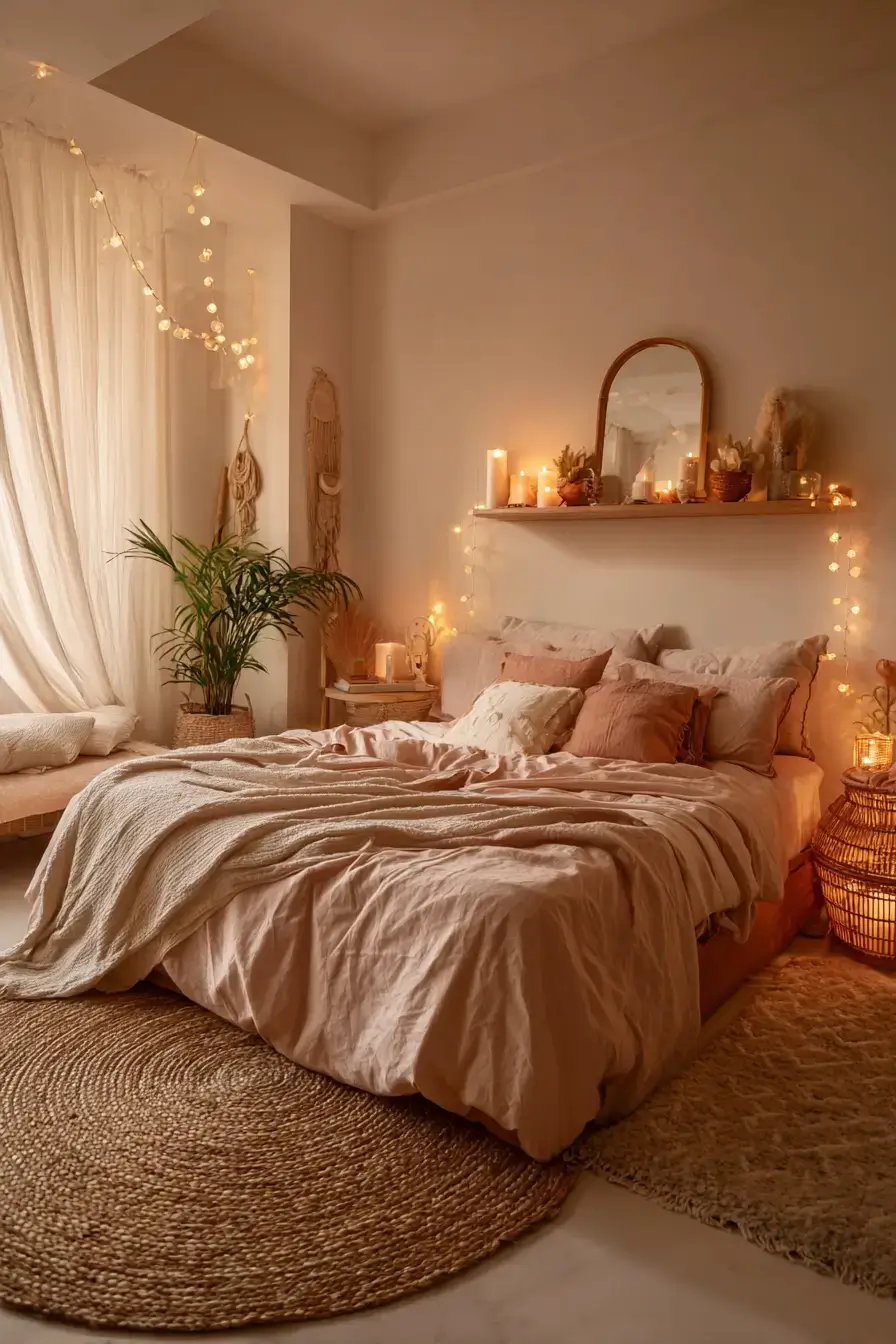 29 Beachy Boho Bedroom Ideas That Skip the Clichés 7